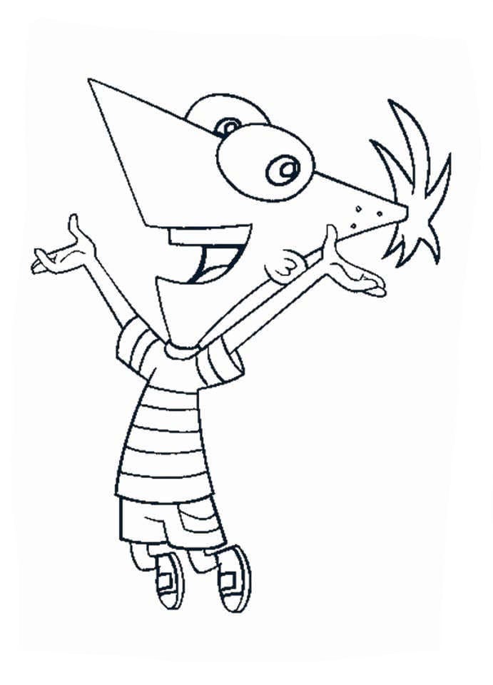 Phineas and Ferb Coloring Pages