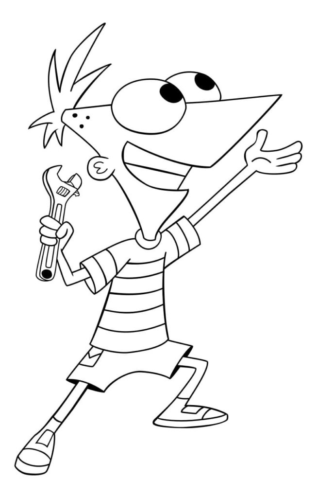 Phineas and Ferb Coloring Pages