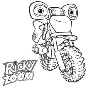 ricky zoom coloring pages coloring pages for kids