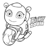 ricky zoom coloring pages coloring pages for kids