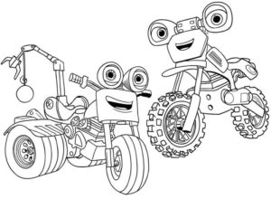 ricky zoom coloring pages coloring pages for kids