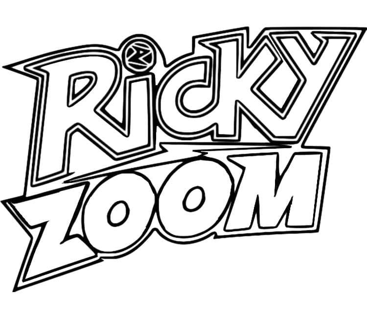 Ausmalbilder Ricky Zoom