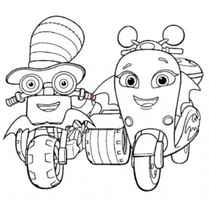 ricky zoom coloring pages coloring pages for kids