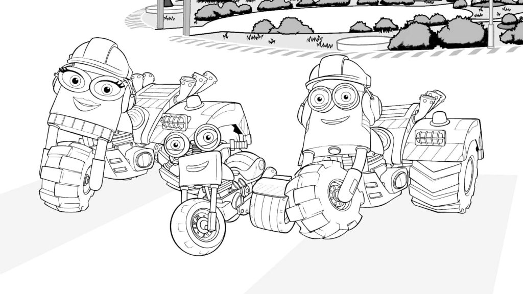 Ricky Zoom Coloring Pages