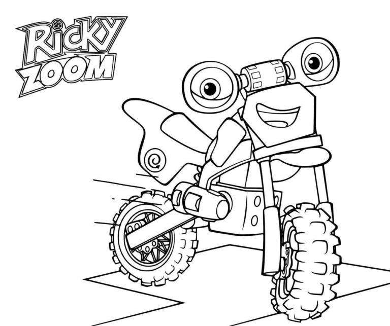 Ricky Zoom Coloring Pages | Coloring Pages for Kids