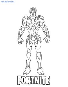 Fortnite Coloring Pages. 200 New images Print for free