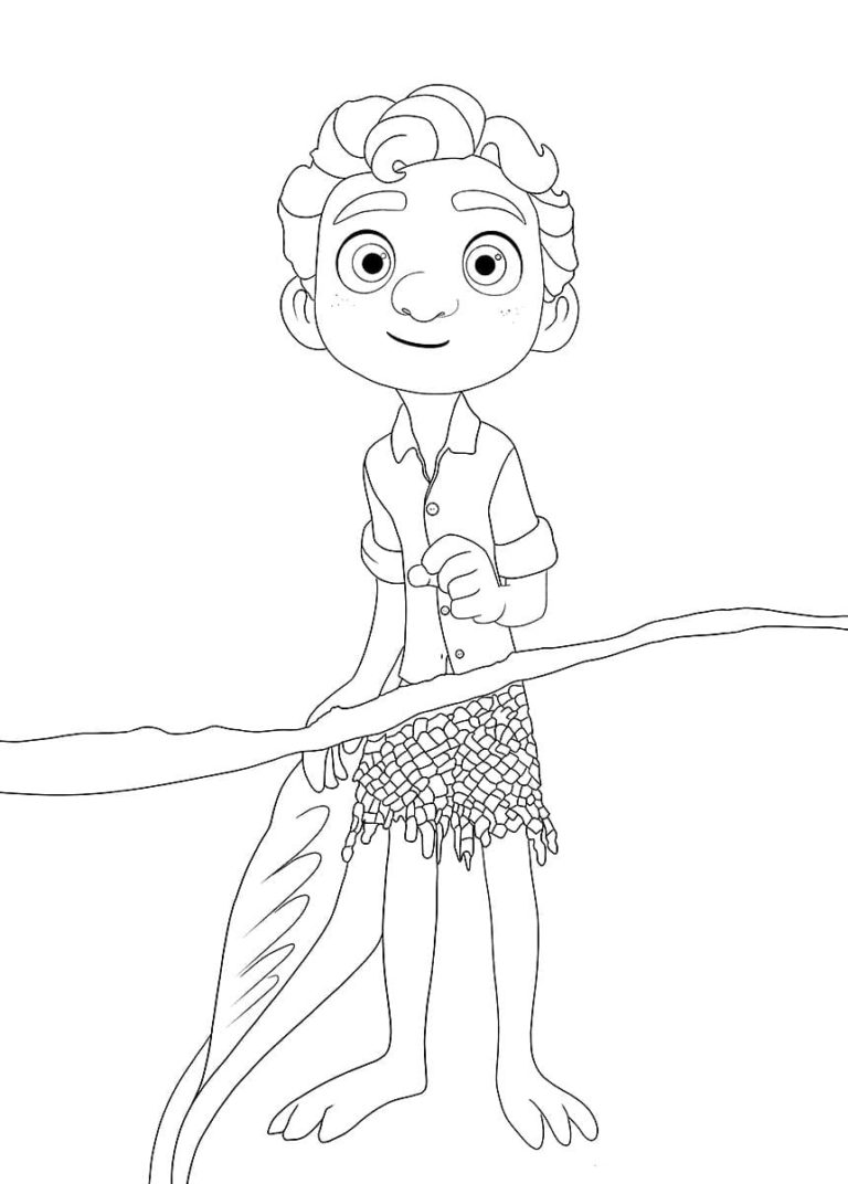 Luca Coloring Pages | 40 Free printable Coloring Pages
