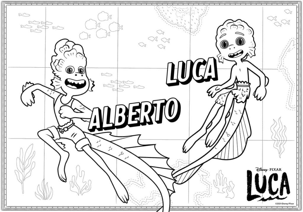 Dibujos de Luca para colorear