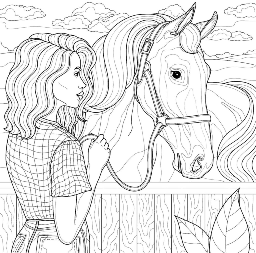Farm Animals Coloring Pages   20 Free Coloring Pages for Kids