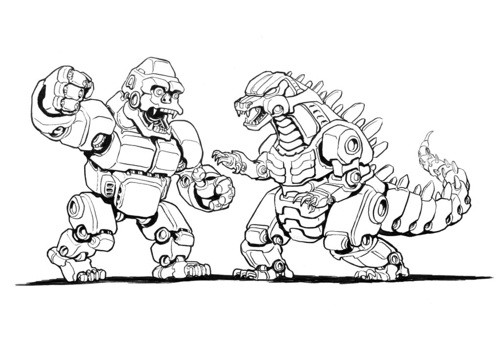 King Kong Coloring Pages. 