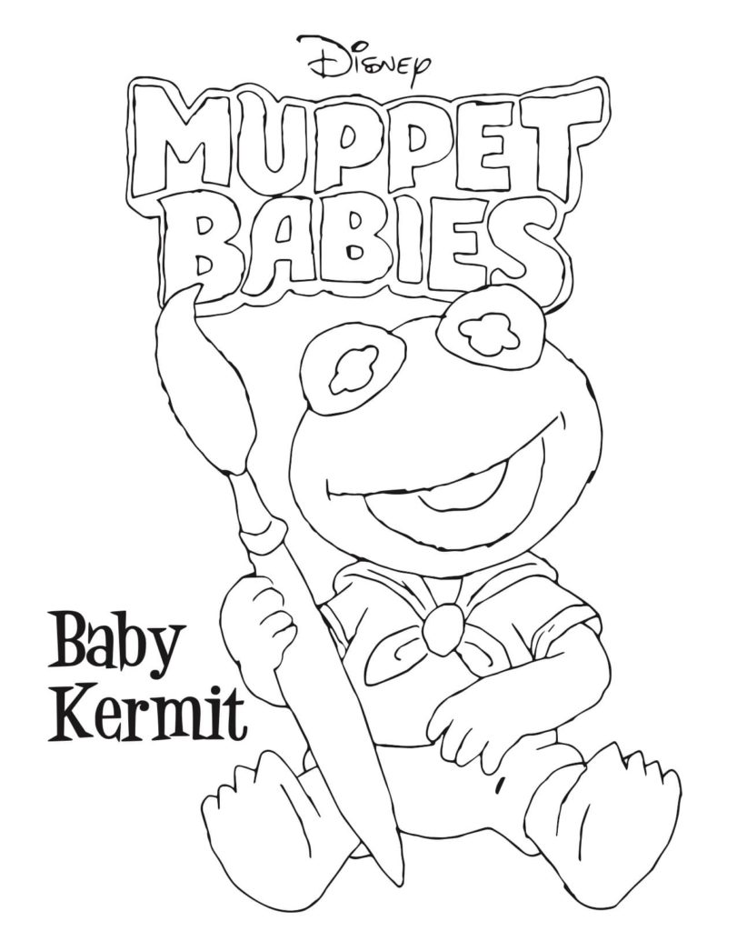 Dibujos de Muppet Babies para colorear