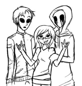 Creepypasta Coloring Pages | Free Coloring Pages