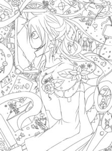 Creepypasta Coloring Pages | Free Coloring Pages
