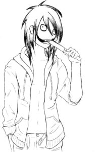 Creepypasta Coloring Pages | Free Coloring Pages
