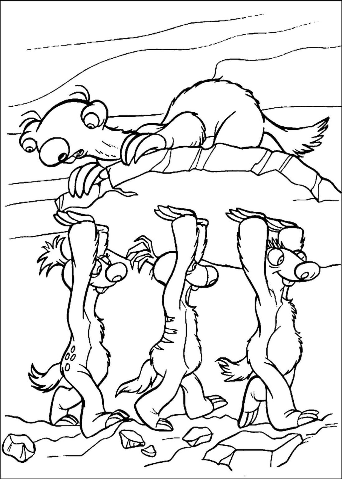 Ice Age Coloring Pages | 90 Printable Coloring Pages