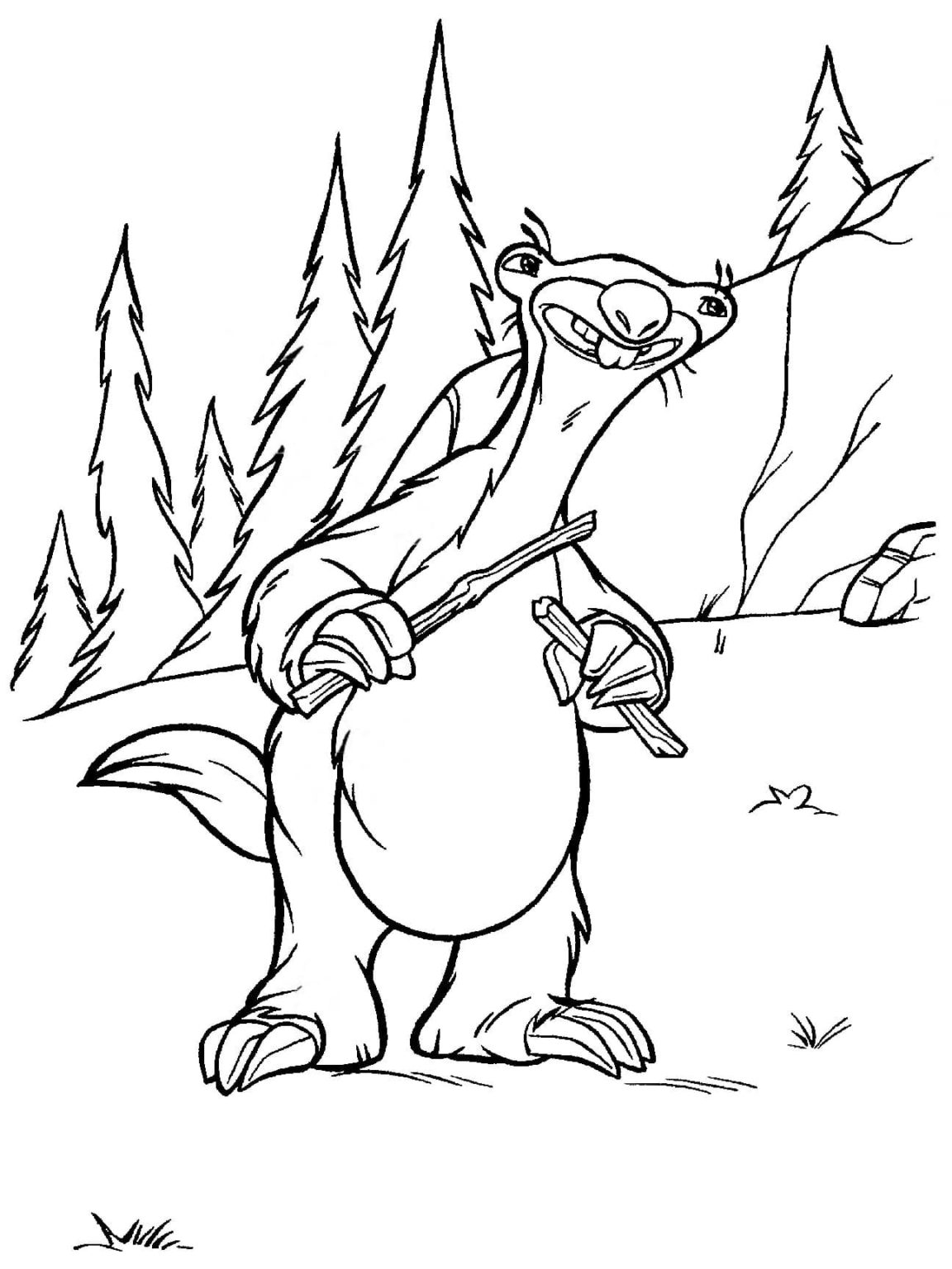 Ice Age Coloring Pages | 90 Printable Coloring Pages