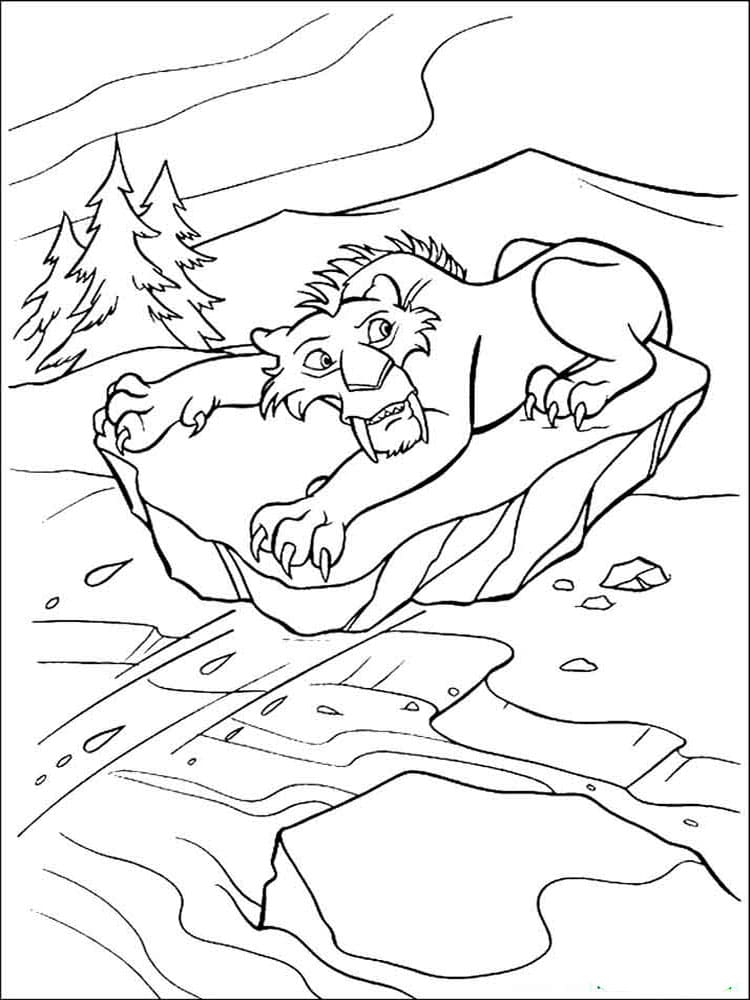 Ice Age Coloring Pages 90 Printable Coloring Pages
