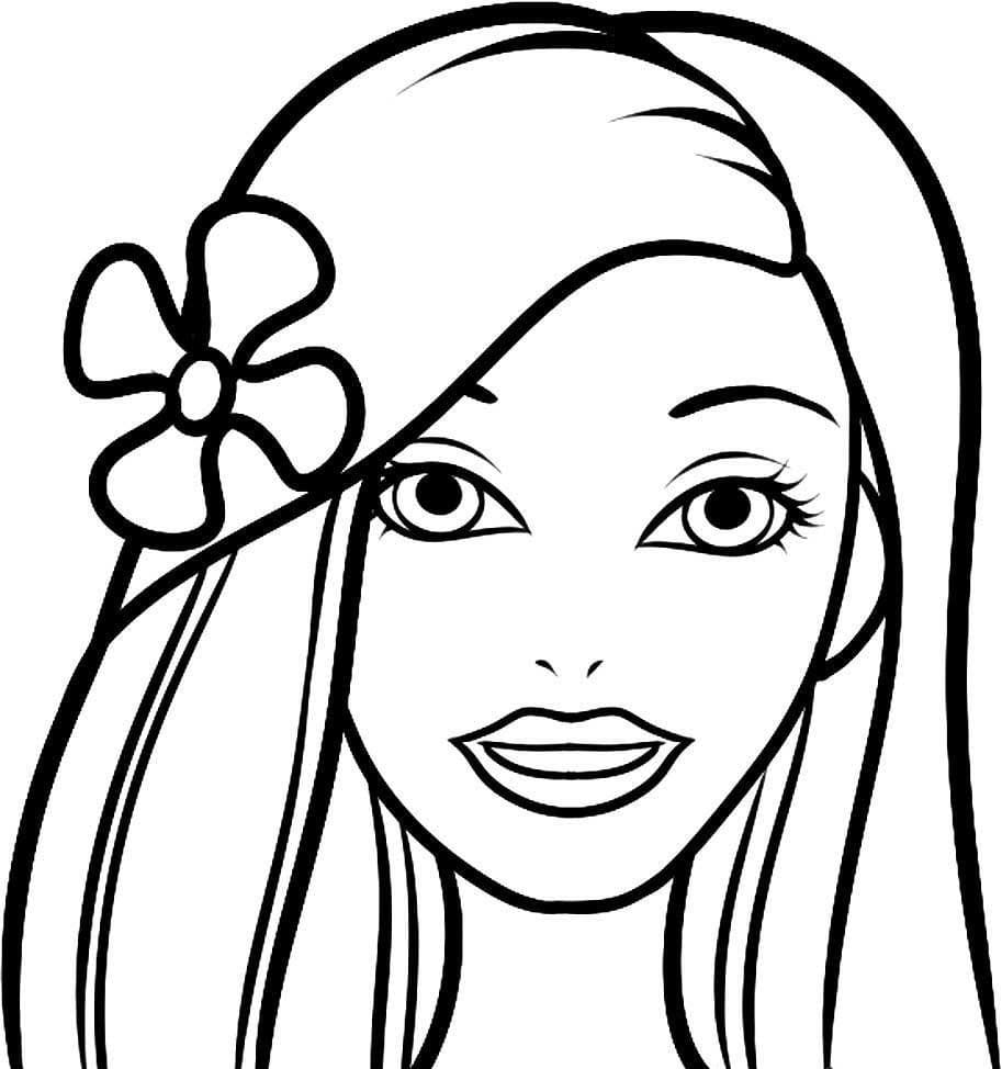 doll coloring pages for girls