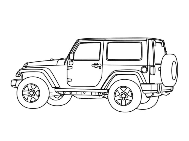 Mercedes G Class coloring pages | Coloring Pages for Boys