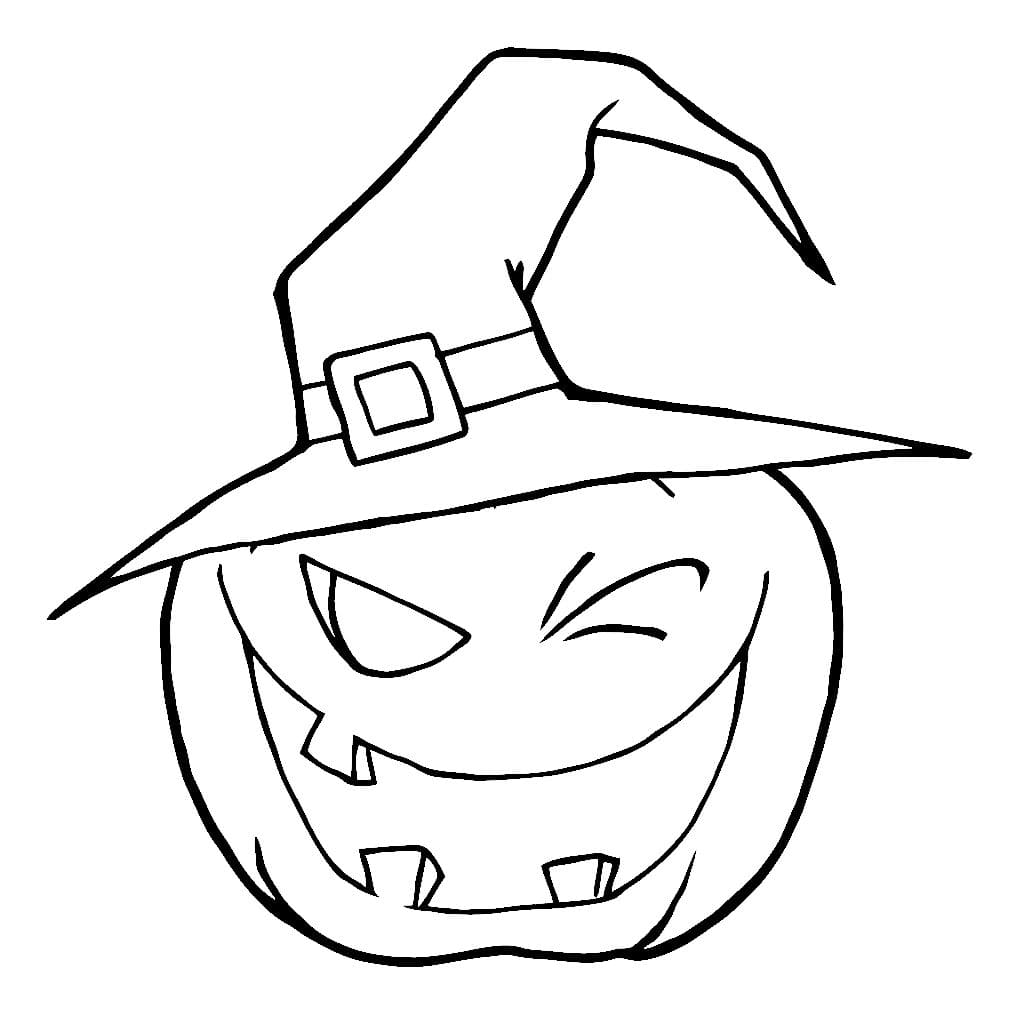 Desenhos de Abóbora de Halloween para Colorir e Imprimir 