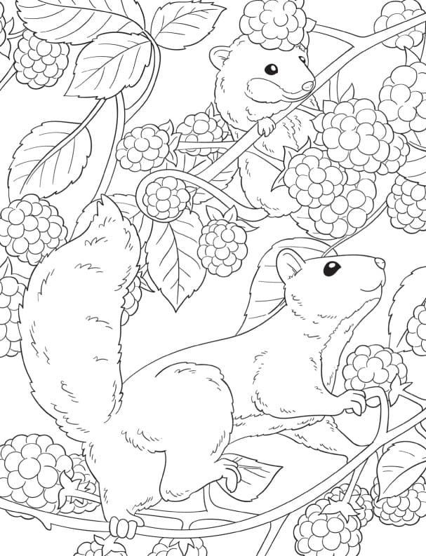 a little girl coloring pages