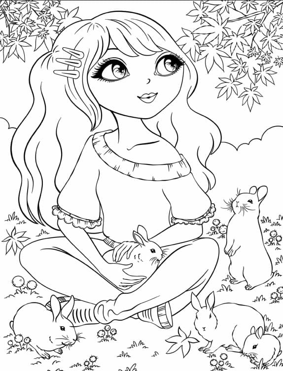 Coloring pages for girls 10 years old | 100 Free coloring pages