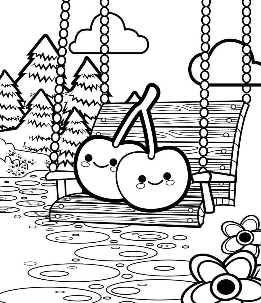 Cute coloring pages for girls   20 Printable coloring pages