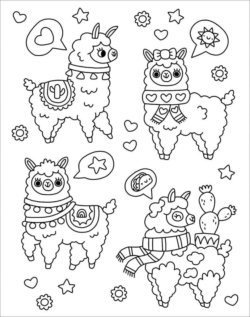 Cute coloring pages for girls