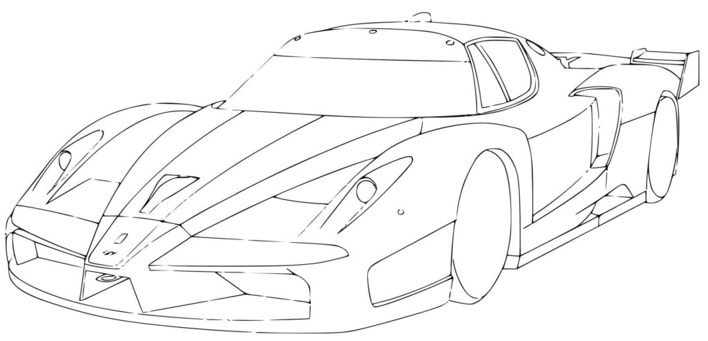 Disegni da colorare Ferrari