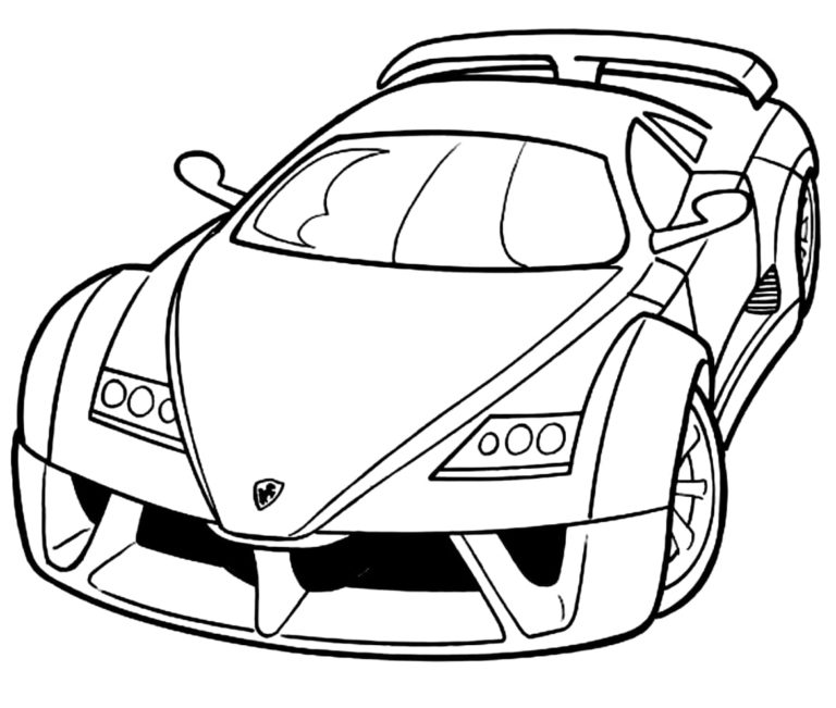 Ferrari coloring pages | Free printable coloring pages