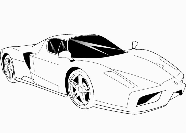 Ferrari coloring pages | Free printable coloring pages