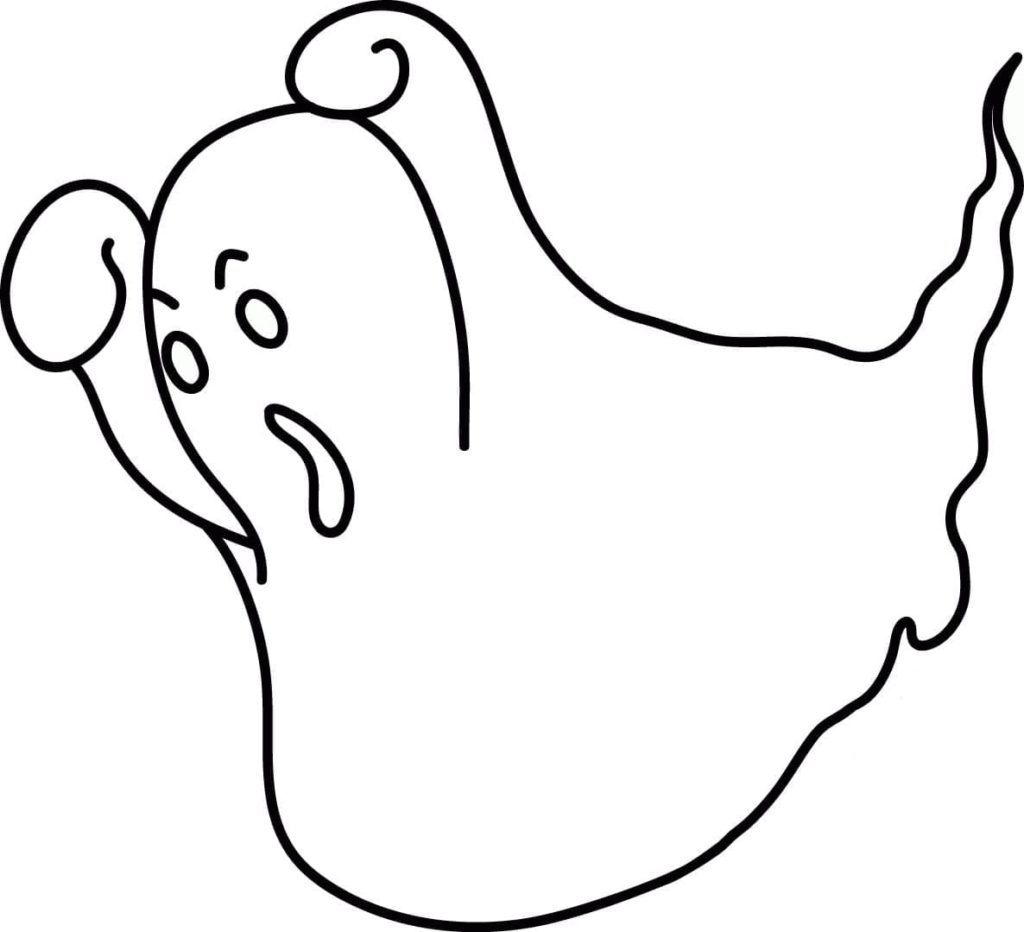 Dibujos de Fantasmas para colorear