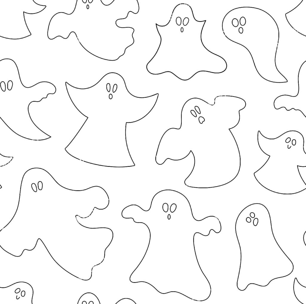 Dibujos de Fantasmas para colorear