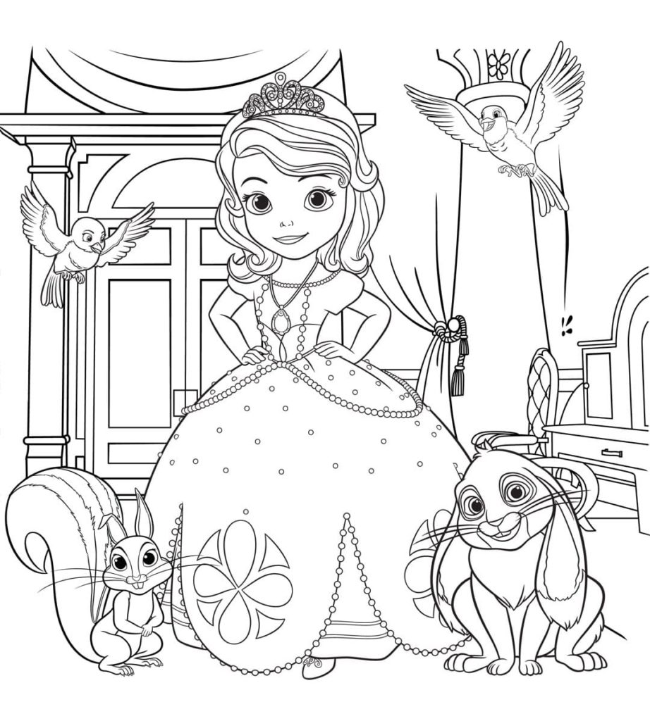 Dibujos de Princesas para colorear | Descargar e imprimir