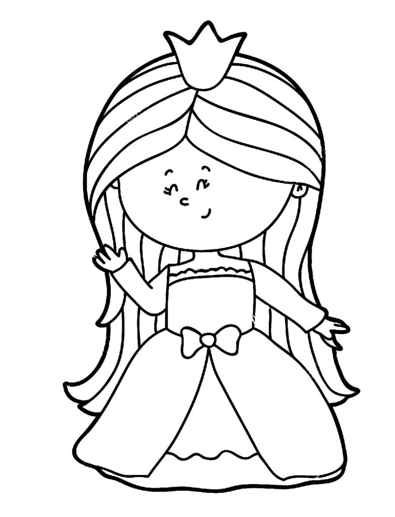 Princess coloring pages   Download and print on Wonder day