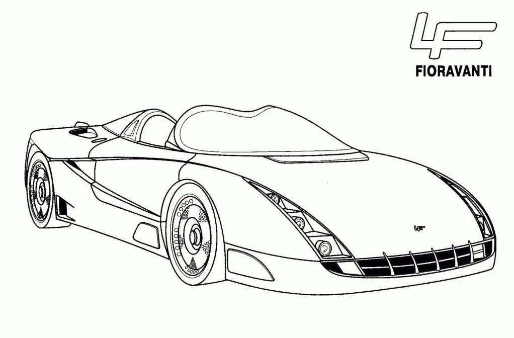 Carros no deserto em corrida para colorir - Imprimir Desenhos