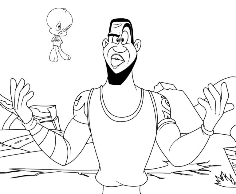 Space Jam A New Legacy coloring pages | WONDER DAY — Coloring pages for ...