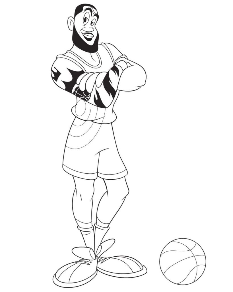 Space Jam A New Legacy coloring pages