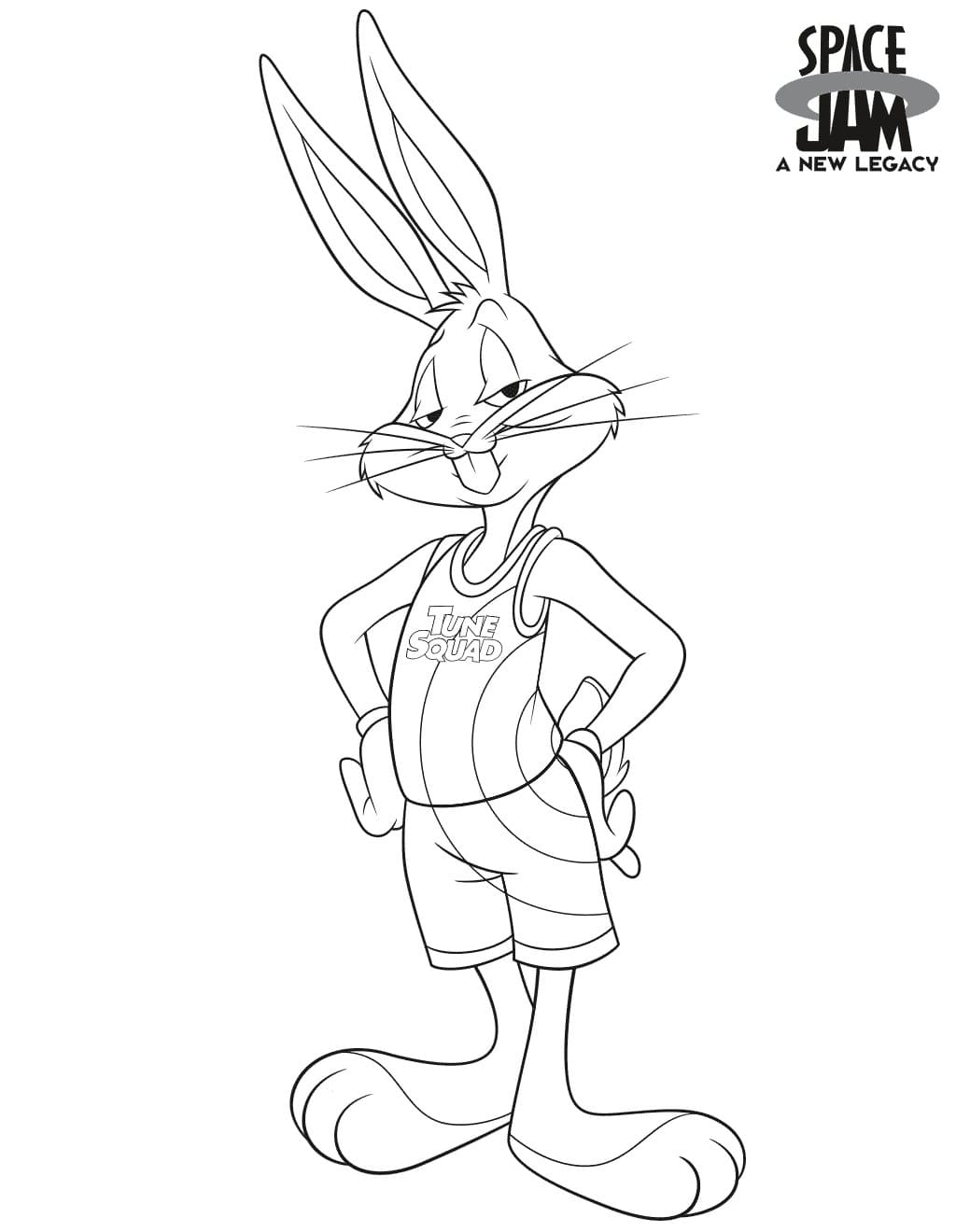 Space Jam A New Legacy coloring pages   WONDER DAY — Coloring ...