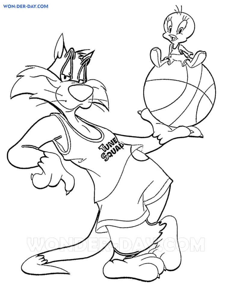 Space Jam A New Legacy coloring pages | WONDER DAY — Coloring pages for ...