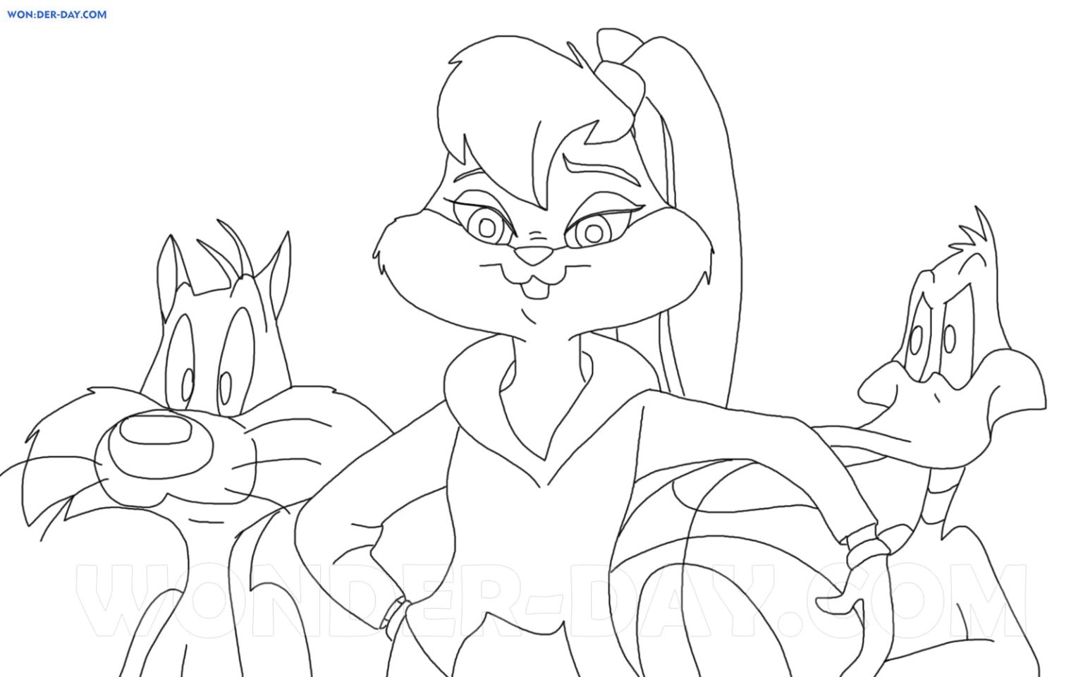 Space Jam A New Legacy coloring pages | WONDER DAY ??? Coloring pages for ...