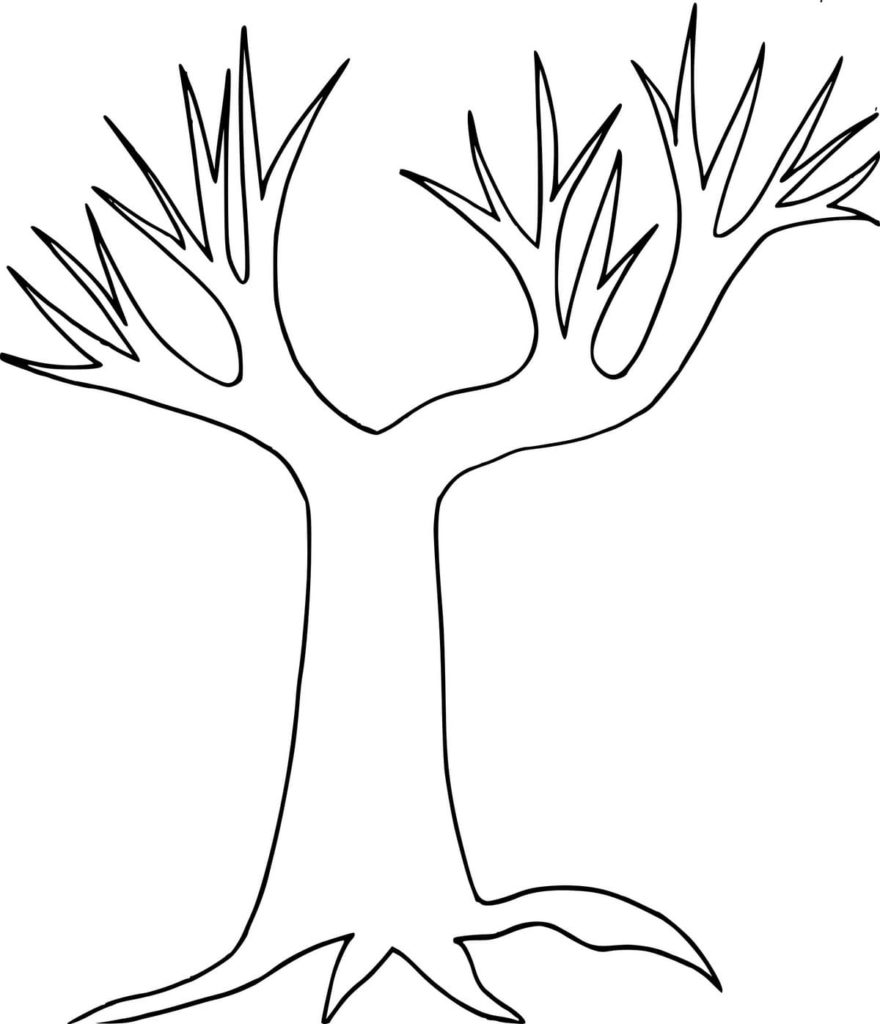 Dibujos de Arboles para colorear