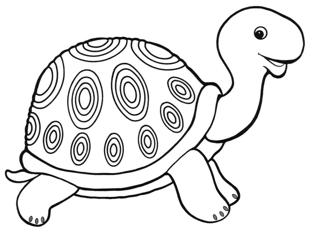 Dibujos de Tortugas para colorear | 100 Dibujos para colorear