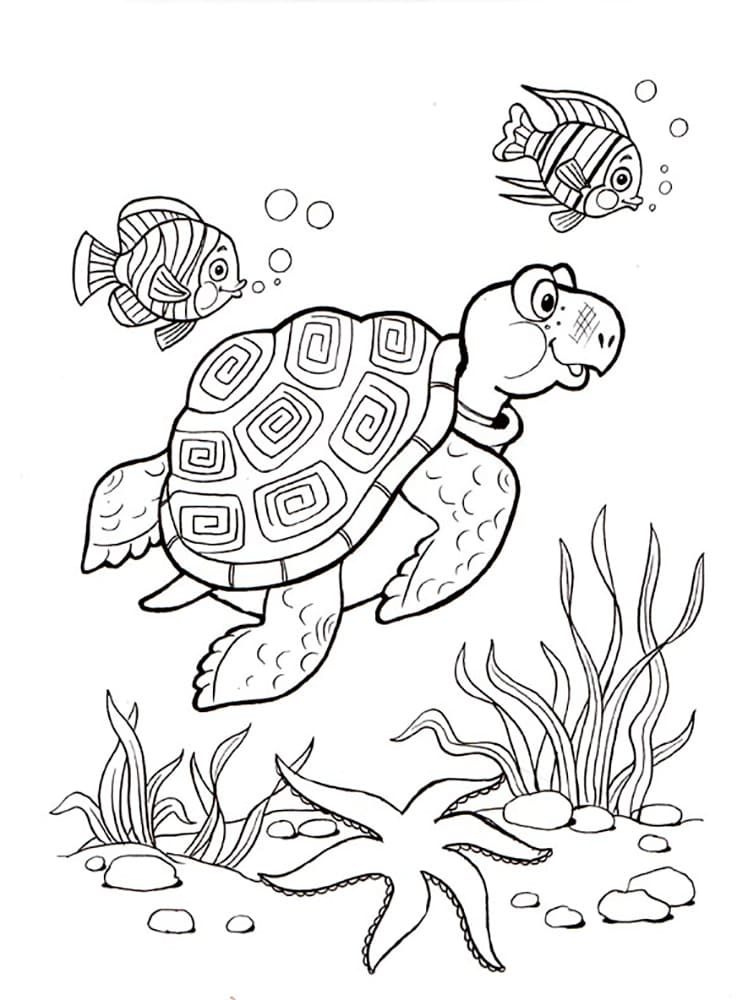 Mandala da colorare, disegno di una tartaruga, disegno con ornamenti   Turtle coloring pages, Free adult coloring pages, Mandala coloring pages