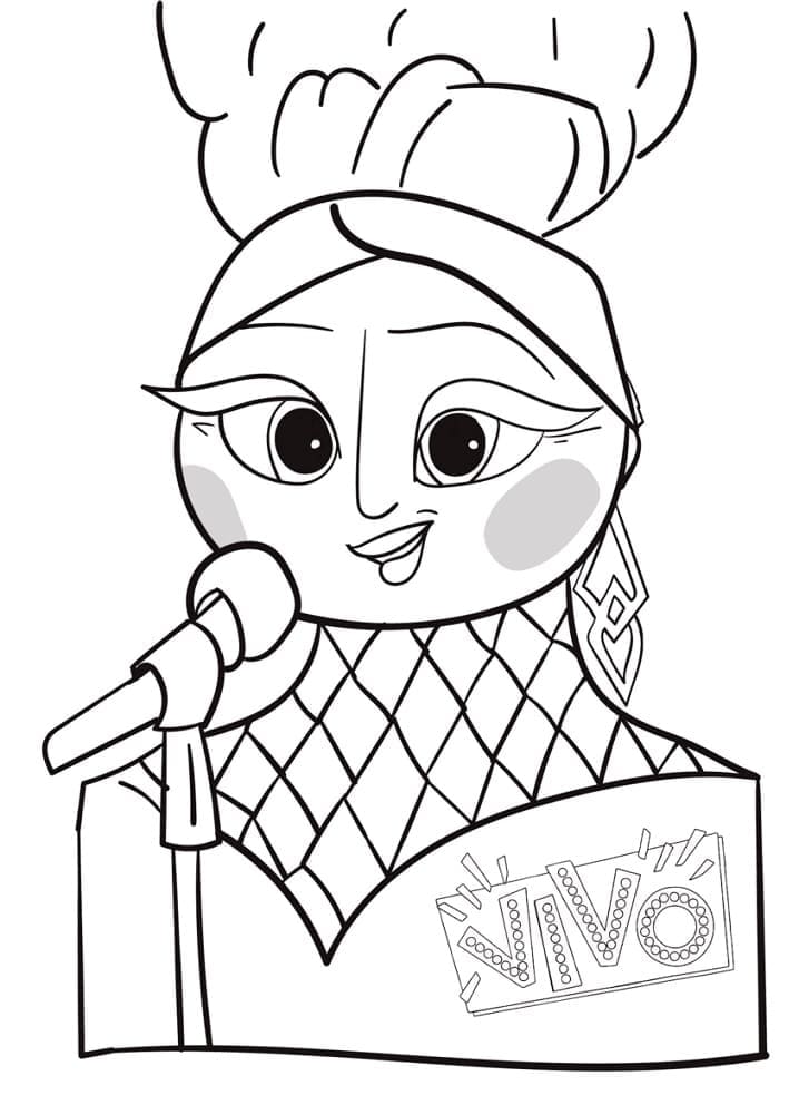 Vivo coloring pages