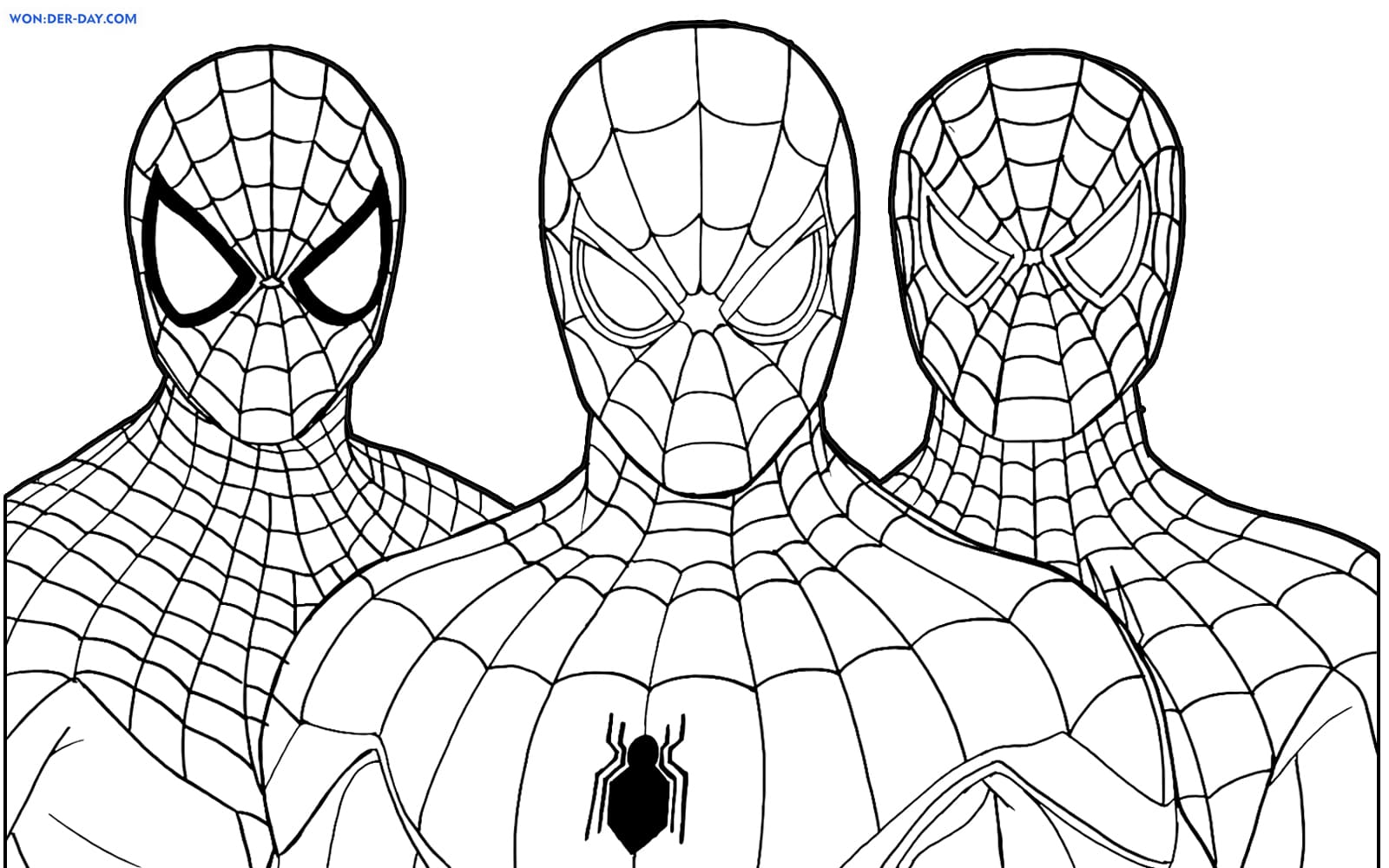 Total 72+ imagen dibujos para colorear de spiderman 1