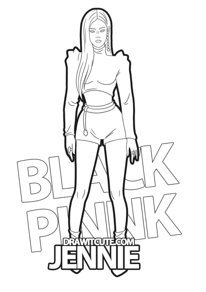 Blackpink Coloring Pages