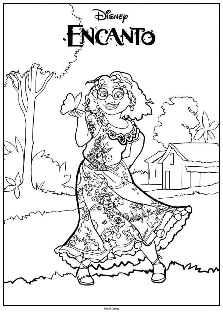 Encanto Coloring Pages