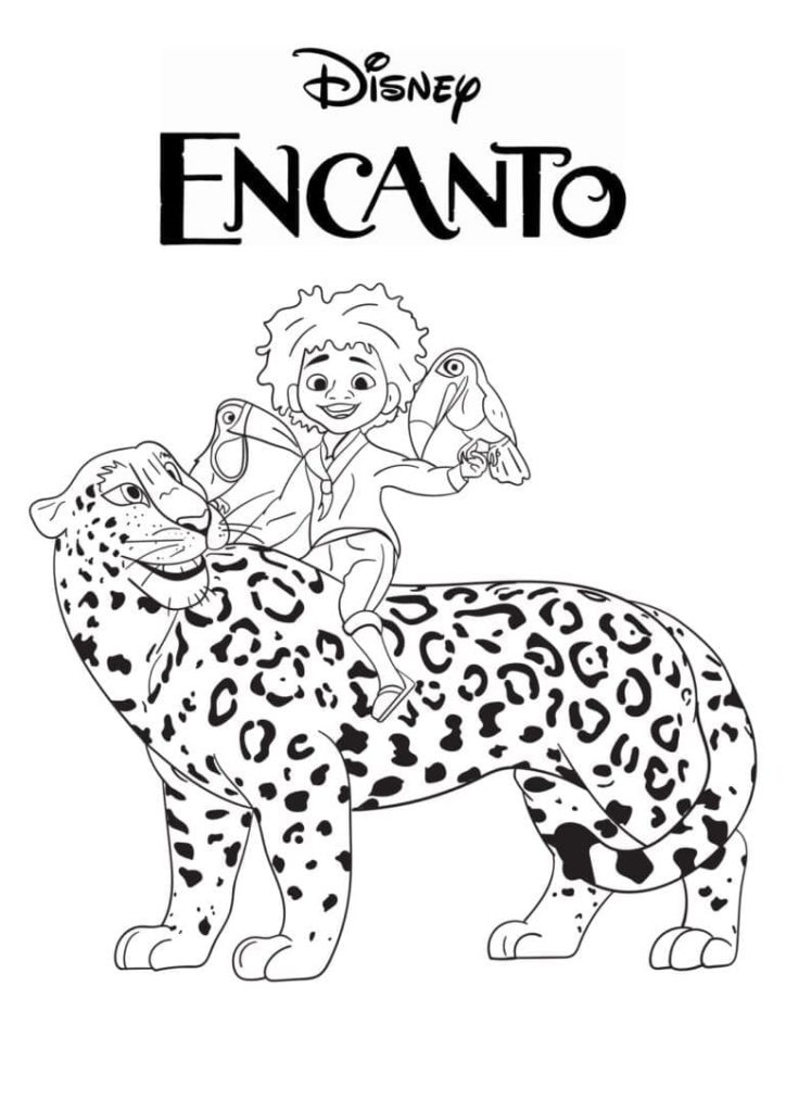 Desenhos para colorir Encanto