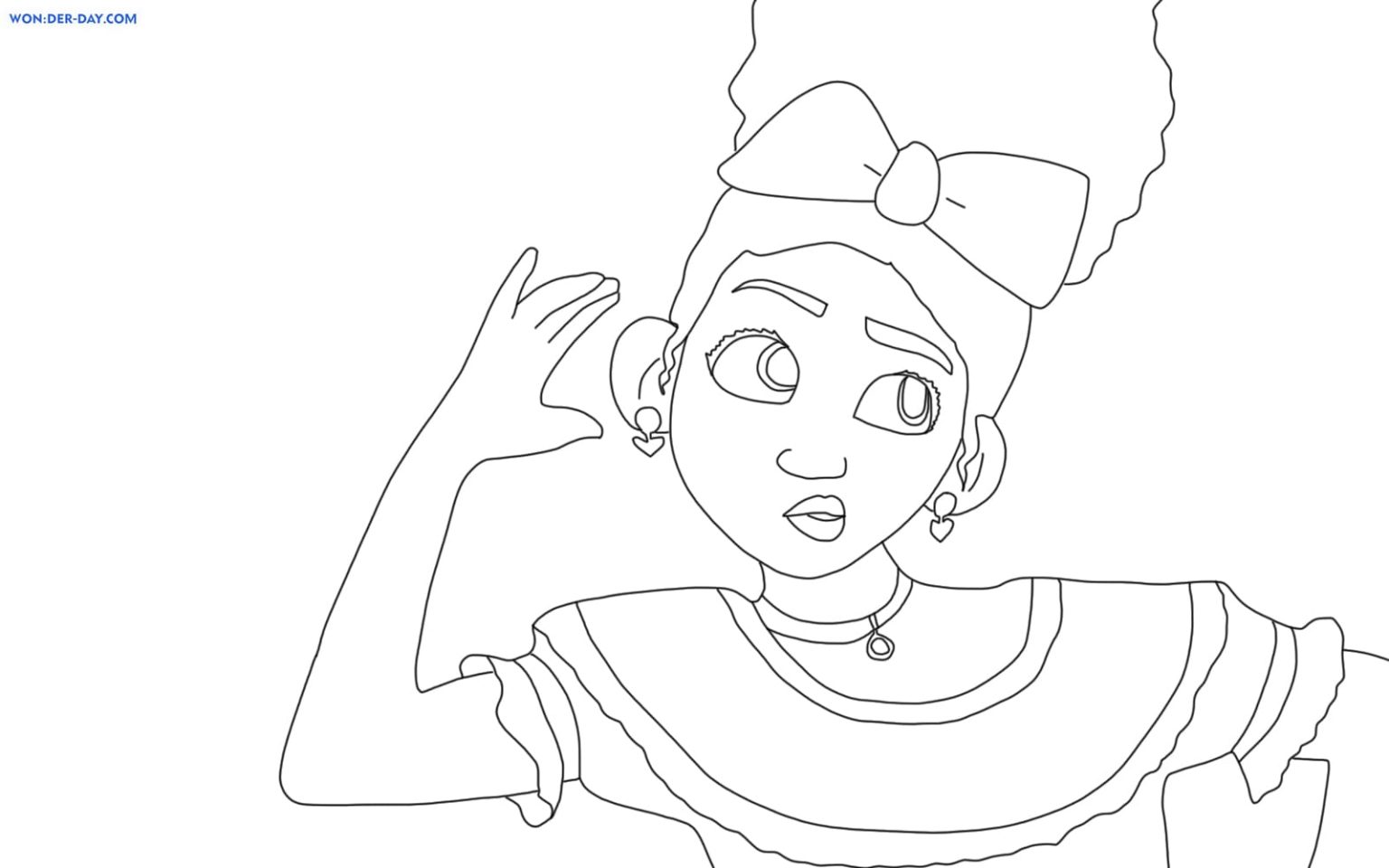 Encanto Coloring Pages 